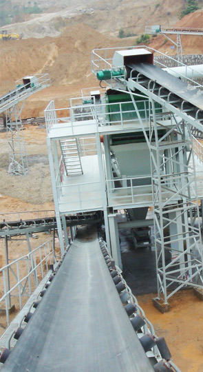 帶式輸(shū)送機（散料(liao)輸送）