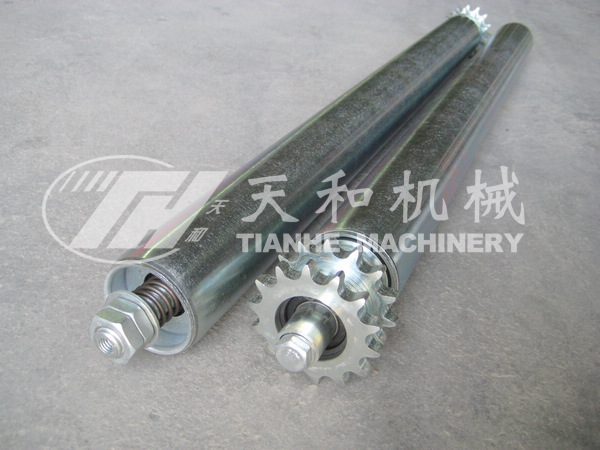 TH3826型 鋼制(zhì)雙鏈可調積放(fang)輥筒