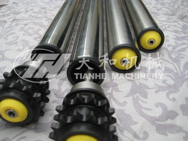 TH3221型 鋼(gang)制雙鏈(lian)摩擦積(jī)放輥筒(tong)